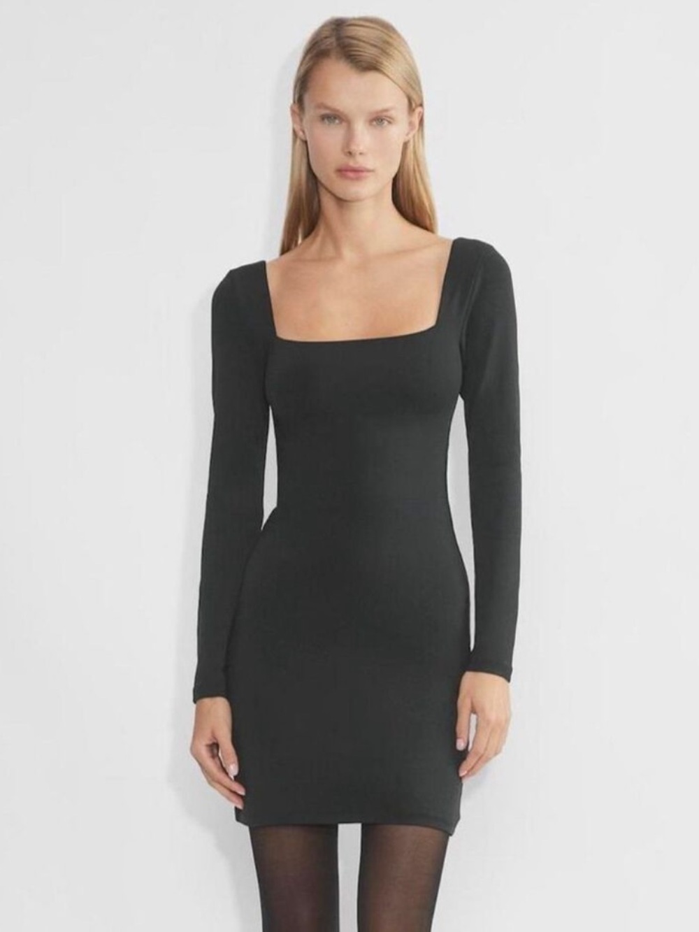 Aritzia square neck dress
